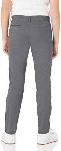 Униформа панталони-chinos с плоска предна част за момичета Essentials , комплект от 3